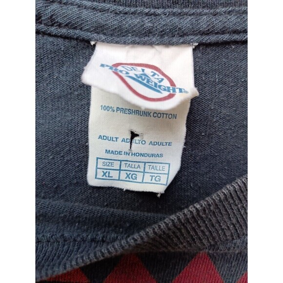 Native American Tribal Flag T-Shirt Men's Size XL Black Graphic Short Sleeve - Picture 4 of 7